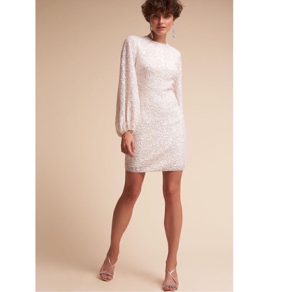 New BHLDN Goldie Dress - Ivory - Picture 3 of 14